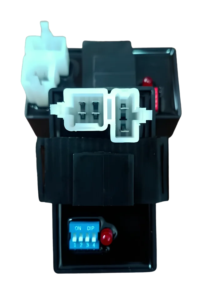 CDI de corte para moto con 4 interruptores DIP
