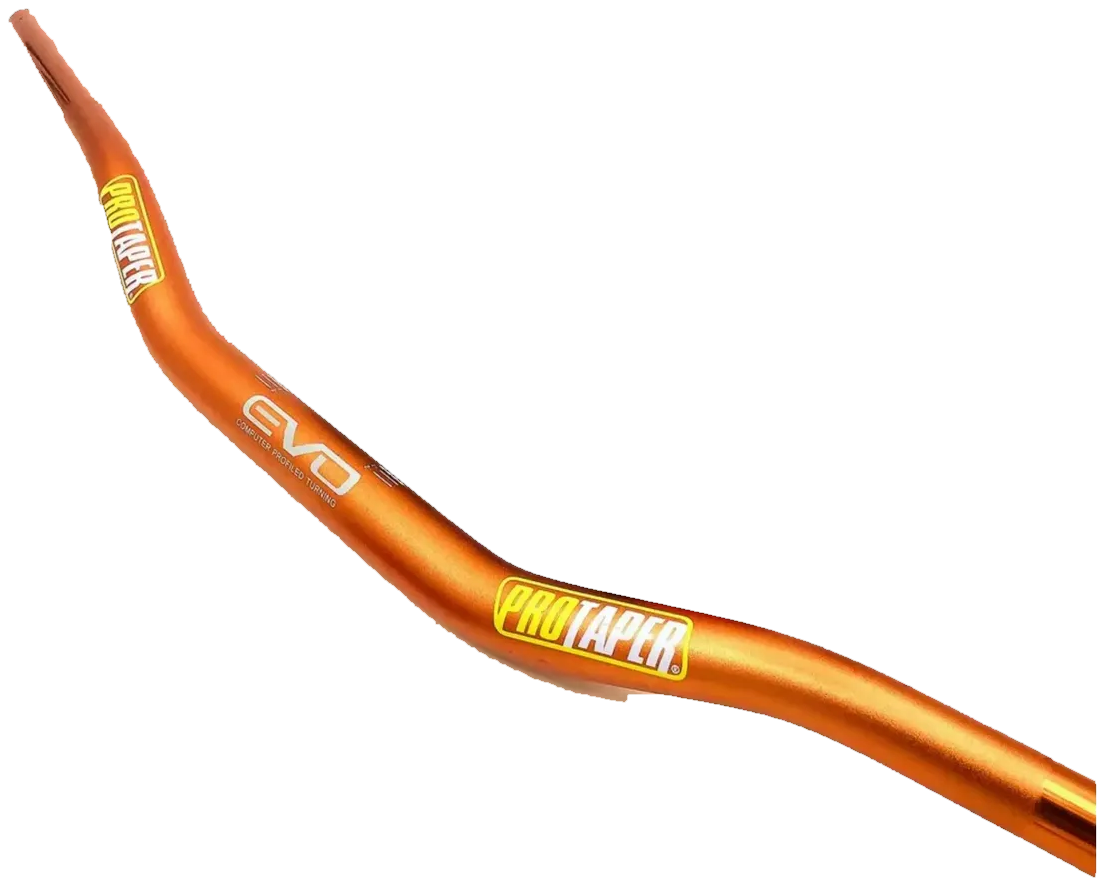 Manillar Racing de Aluminio naranja